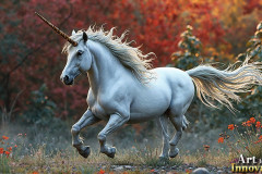 Unicorns, the Myth the Legend, the Fantasy Flying Horse.