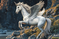 Unicorns, the Myth the Legend, the Fantasy Flying Horse.