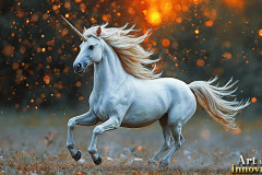 Unicorns, the Myth the Legend, the Fantasy Flying Horse.