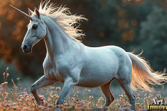 Unicorns, the Myth the Legend, the Fantasy Flying Horse.