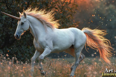 Unicorns, the Myth the Legend, the Fantasy Flying Horse.