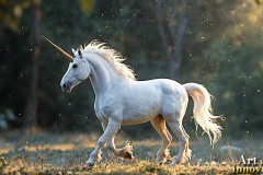 Unicorns, the Myth the Legend, the Fantasy Flying Horse.