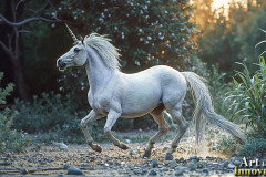 Unicorns, the Myth the Legend, the Fantasy Flying Horse.