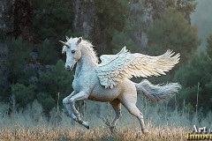 Unicorns, the Myth the Legend, the Fantasy Flying Horse.