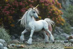 Unicorns, the Myth the Legend, the Fantasy Flying Horse.