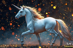 Unicorns, the Myth the Legend, the Fantasy Flying Horse.