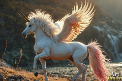 Unicorns,the Myth the Legend,the Fantasy Flying Horse.