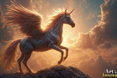 Unicorns, the Myth the Legend, the Fantasy Flying Horse.