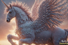 Unicorns, the Myth the Legend, the Fantasy Flying Horse.