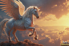 Unicorns, the Myth the Legend, the Fantasy Flying Horse.