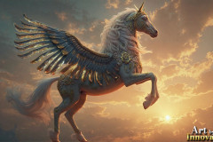 Unicorns, the Myth the Legend, the Fantasy Flying Horse.