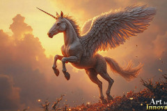 Unicorns, the Myth the Legend, the Fantasy Flying Horse.
