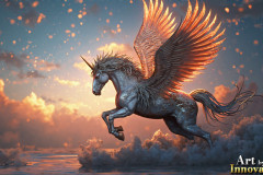 Unicorns, the Myth the Legend, the Fantasy Flying Horse.