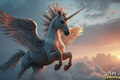 Unicorns, the Myth the Legend, the Fantasy Flying Horse.