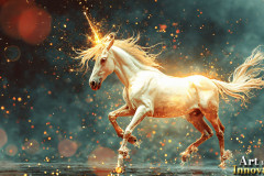 Unicorns, the Myth the Legend, the Fantasy Flying Horse.