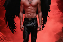 Male Vampires in Black