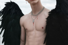 Male Vampires in Black