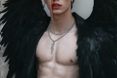 Male Vampires in Black