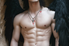 Male Vampires in Black