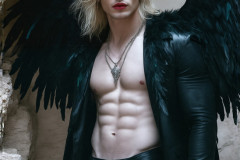 Male Vampires in Black