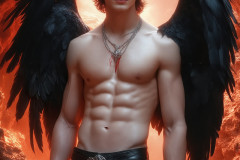 Male Vampires in Black