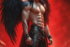 Male Vampires in Black