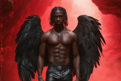 Male Vampires in Black