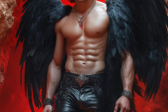 Male Vampires in Black