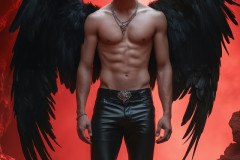 Male Vampires in Black