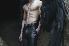 Male Vampires in Black