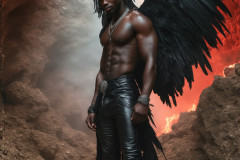 Male Vampires in Black