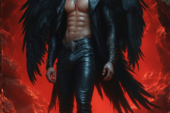 Male Vampires in Black