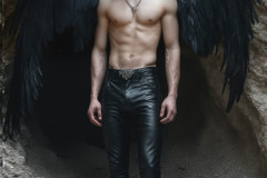 Male Vampires in Black