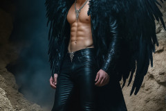 Male Vampires in Black