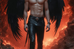 Male Vampires in Black