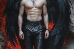 Male Vampires in Black