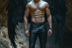 Male Vampires in Black