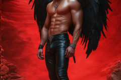 Male Vampires in Black