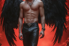 Male Vampires in Black