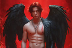 Male Vampires in Black