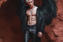 Male Vampires in Black