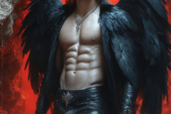 Male Vampires in Black