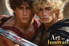 Hot & Sexy Male Warriors in Love