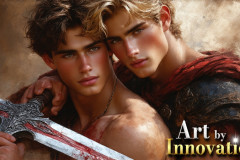Hot & Sexy Male Warriors in Love