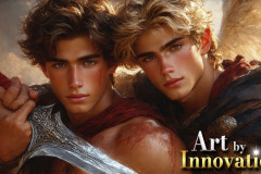 Hot & Sexy Male Warriors in Love