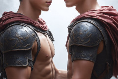 Hot & Sexy Male Warriors in Love