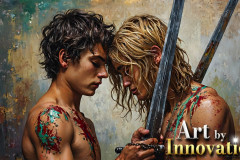 Hot & Sexy Male Warriors in Love