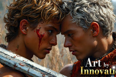 Hot & Sexy Male Warriors in Love