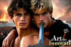 Hot & Sexy Male Warriors in Love