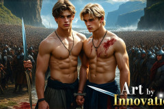 Hot & Sexy Male Warriors in Love